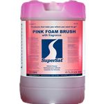 SuperSat Foam Brush Bubble Gum Fragrance 6 Gal - Pink