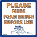 Sign Rinse Foam Brush 300 x 300