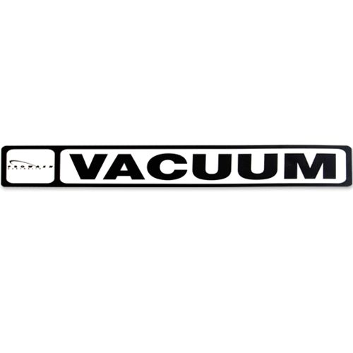Decal Vacuum Dome - Black/White