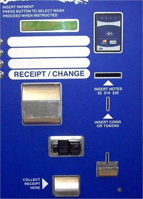 Door mounted Insertion and Contactless reader image